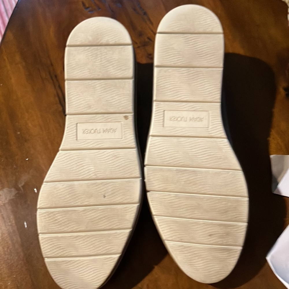 Adam Tucker gray suede slip ons excellent condition worn once - Picture 5 of 6